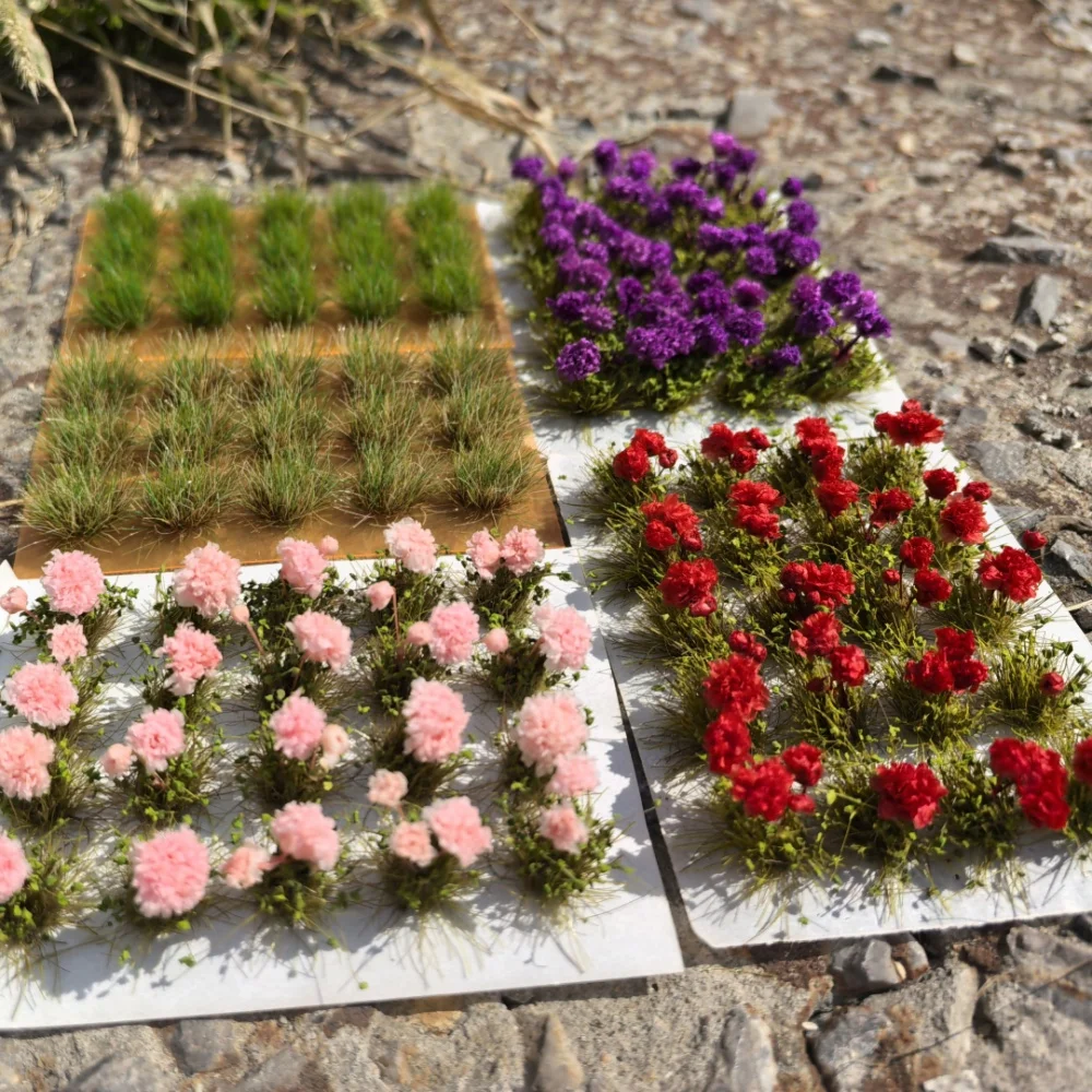 Коврик для моделирования травы миниатюрный декоративный газон настольный