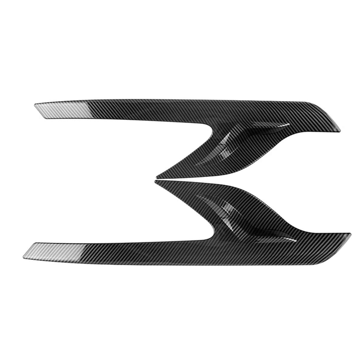 Накладка на фару автомобиля брови для Toyota Alphard 40 Series 2023 + наклейки лампы накладки