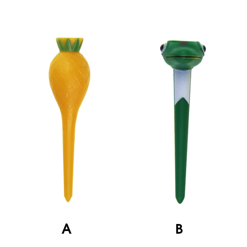 

6 шт., пластиковые Мультяшные футболки для гольфа