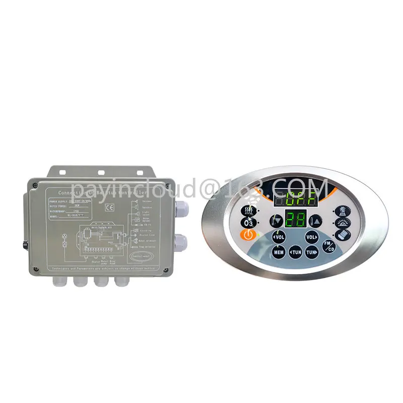 

KL-819 контроллер для массажной ванны, компьютерная система контроля спа для ванны, используемая с CE