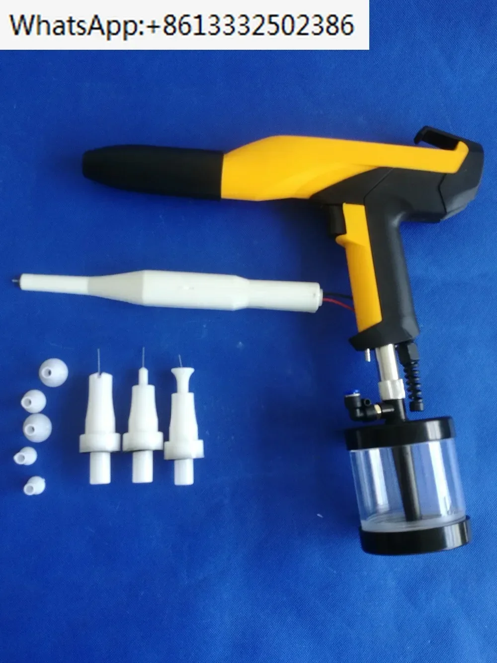 эксперимент электростатический лабораторный пистолет-распылитель для