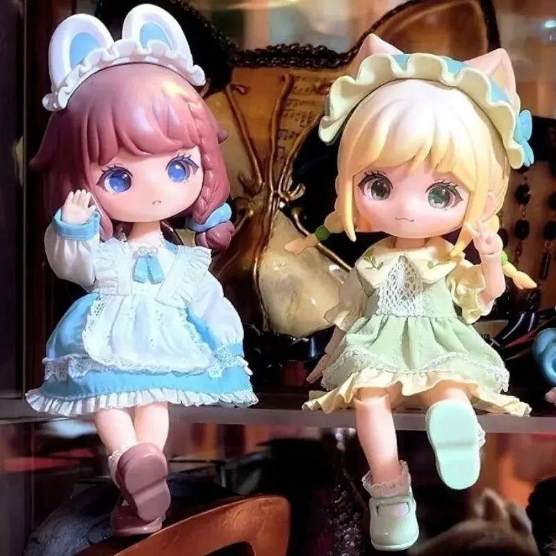 

Simontoys Liroro Summer Island Series Ob11 1/12 Blind Box Surprise Box Original Action Figure Cartoon Model Box Collection Girl