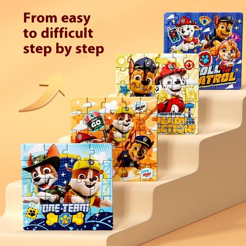 Магнитная головоломка Hot Paw Patrol для детей, магнитная головоломка в возрасте, игрушки для мальчиков и девочек, интеллектуальные подарки на день рождения, магнитные (art.: 3920cbf276cdf) - 3920cbf276cdf