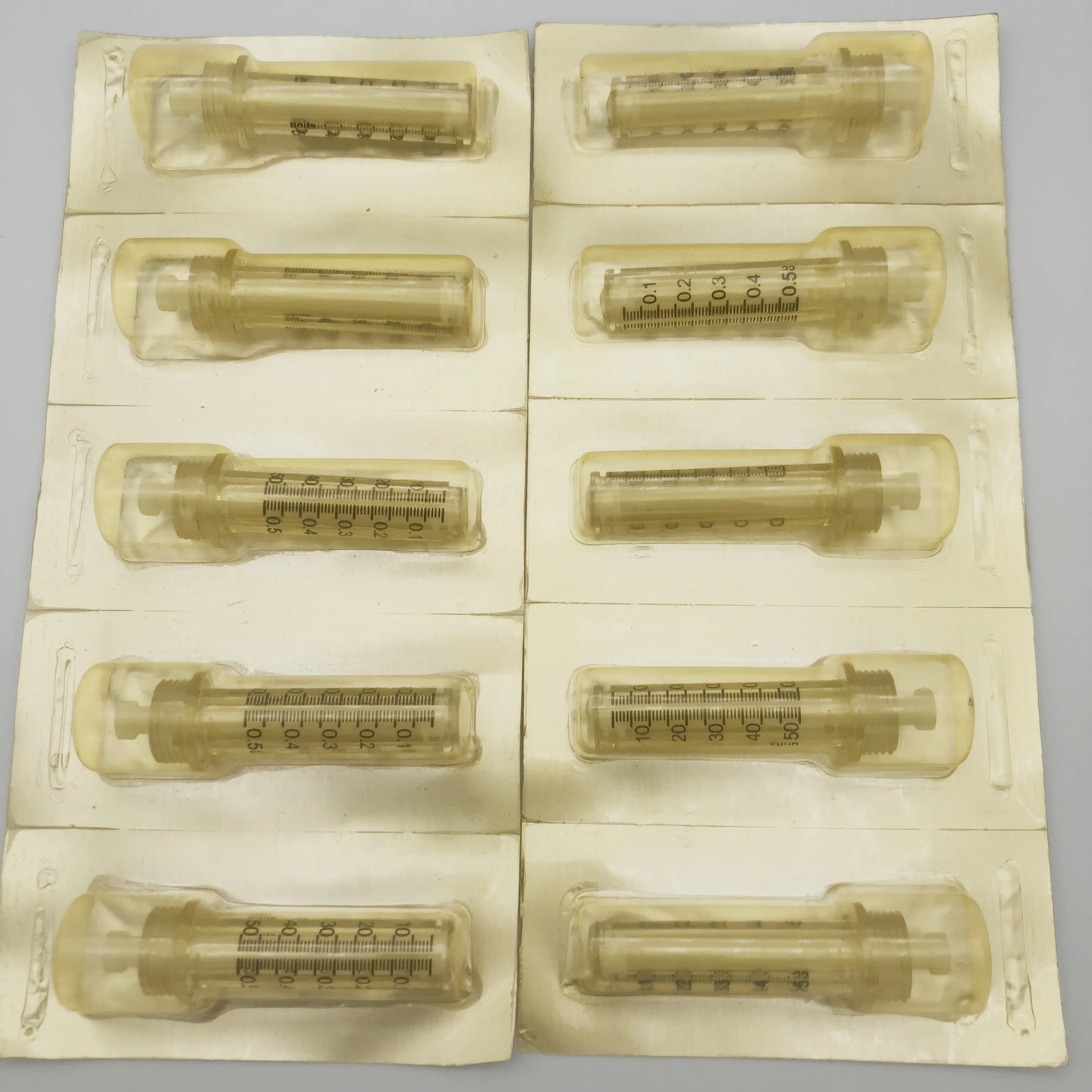 

0,5 мл ампульная бутылочка с ампулом, бутылочка с Абэ для гиалуроновой ручки, преобразователь наконечников ампул, стерильная SFDA и прошедшая