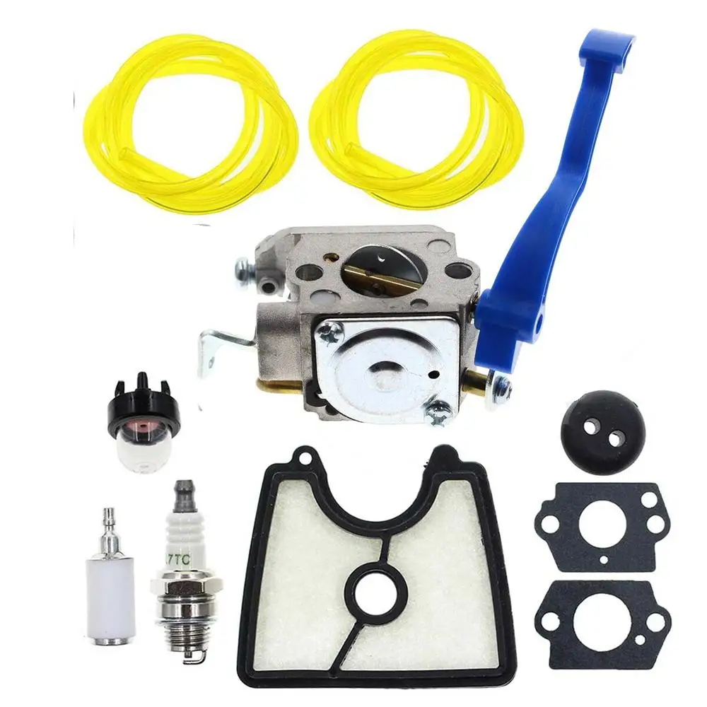 

Carburetor Air Filter Kit For Husqvarna 125B 125BX 125BVX C1Q-W37 545 08 18-11 Spark Plug Fuel Line Primer Bulb Grommet Gasket