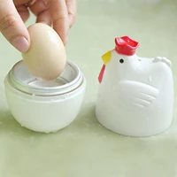 microwave egg boiler hardboiled egg maker chicken shape soft medium hard boil egg cooker food grade egg maker for kitchen home