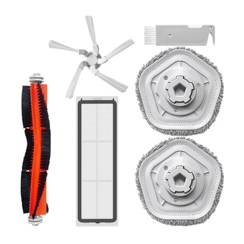 

Самоочищающаяся Швабра-робот для Xiaomi Dreame Bot W10 W10 Pro, основная боковая щетка, фильтр НЕРА, насадки для швабры, детали для бытовой техники