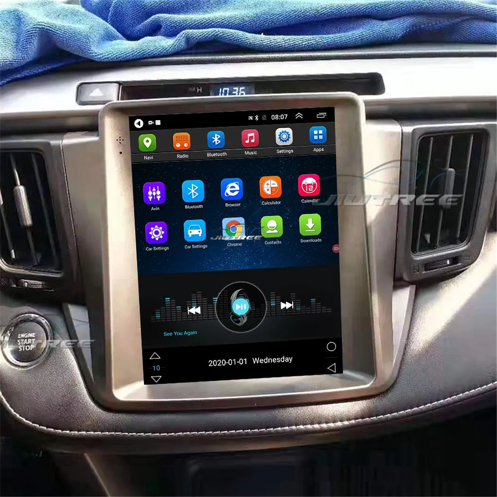 

Автомагнитола 2 Din для Toyota rav4 2014-2018, автомагнитола, мультимедиа, видео, аудио, стерео, без DVD, DSP, Wi-Fi, вертикальная навигация, GPS, 2 Din