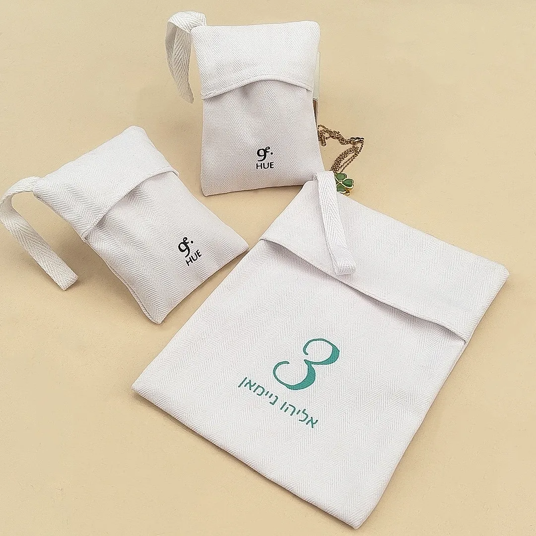 Холщовые подарочные пакеты-конверты 10x15 см 13x18 см 15x20 см (6x8 дюймов)