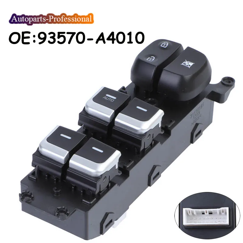 

Новая передняя левая кнопка электрического стеклоподъемника 93570A4010 93570-A4010 для Kia Carens 2013 2014 2015 2016