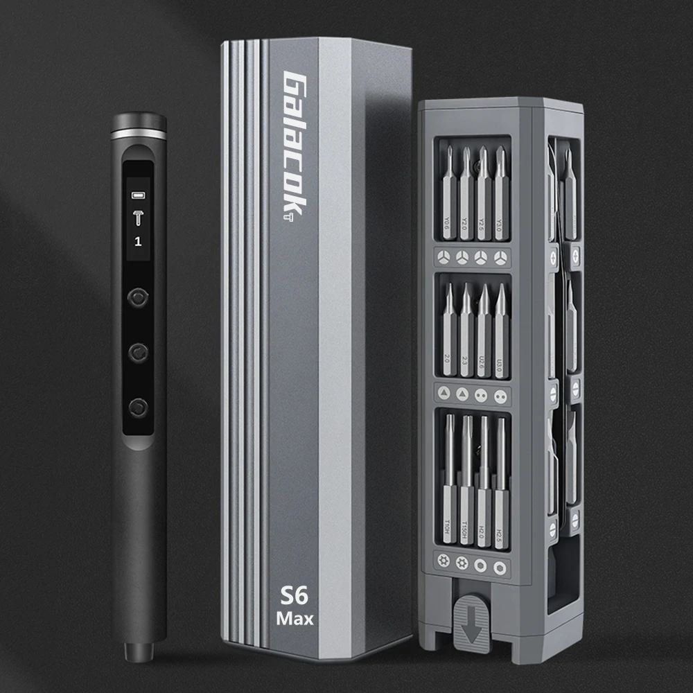 Набор Прецизионных Электрических Отверток Galacok S6 Max С 42 Магнитными Битами 5