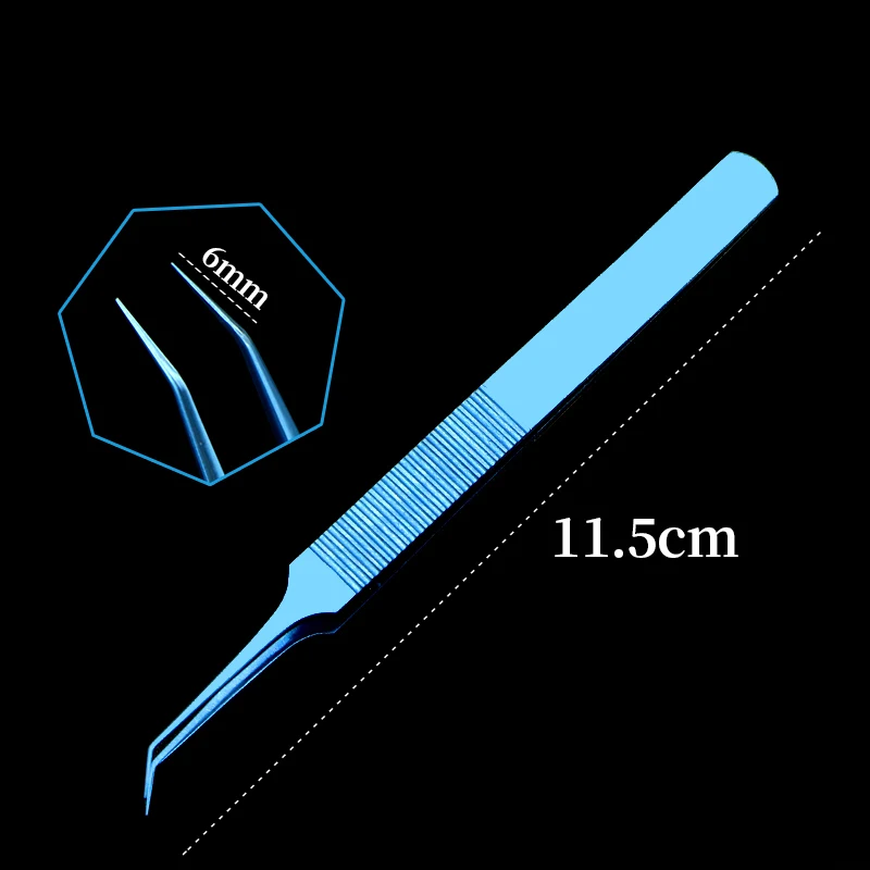 

Пинцеты для трансплантации волос LQKPACOTA титан