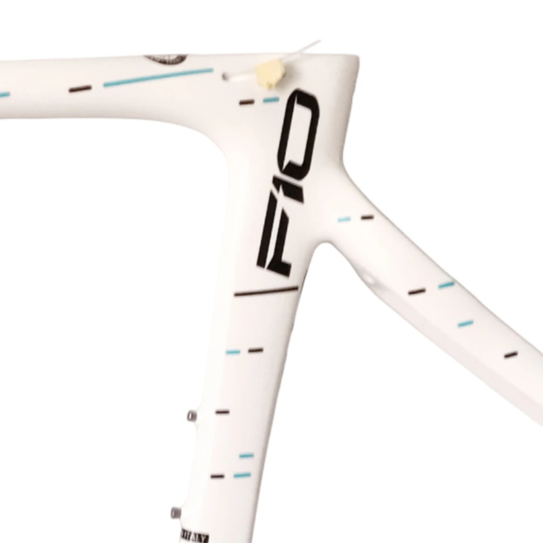 

F10 Frame Single Hole V Brake Horseshoe Brake Carbon Road Bike Frameset with Handlebar BSA Size 44/46.5/50/51.5cm in Stock