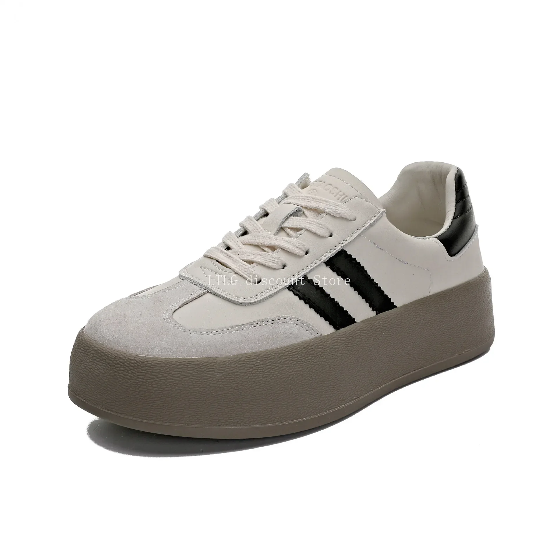 

Кроссовки женские на платформе, повседневная спортивная обувь, на толстой подошве, классический дизайн, небольшие белые, корейский стиль, для студентов