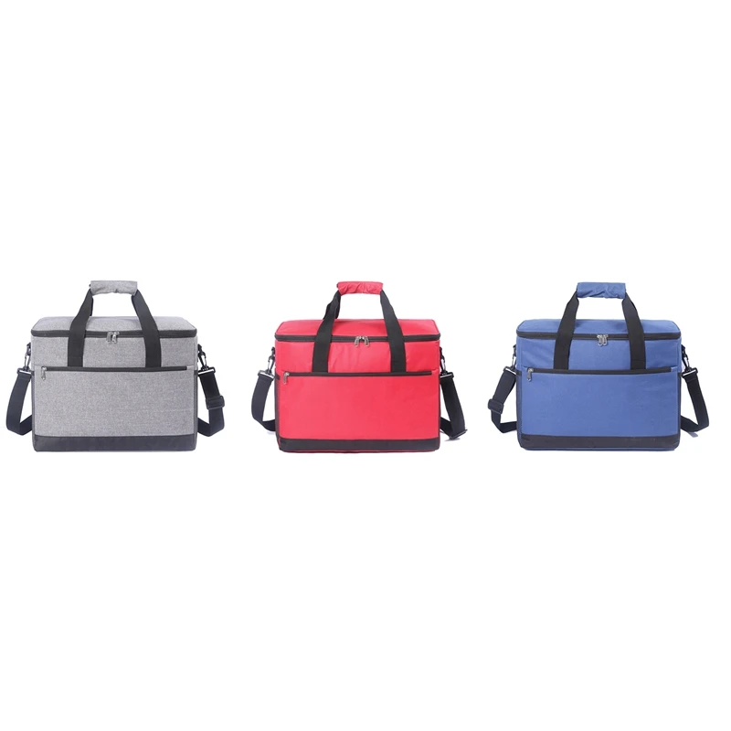 Insulated Lunch Bag - Lunch Box Leakproof Cooler Tote Portable Freezable Lunch Bag Organizer To Work School Picnic