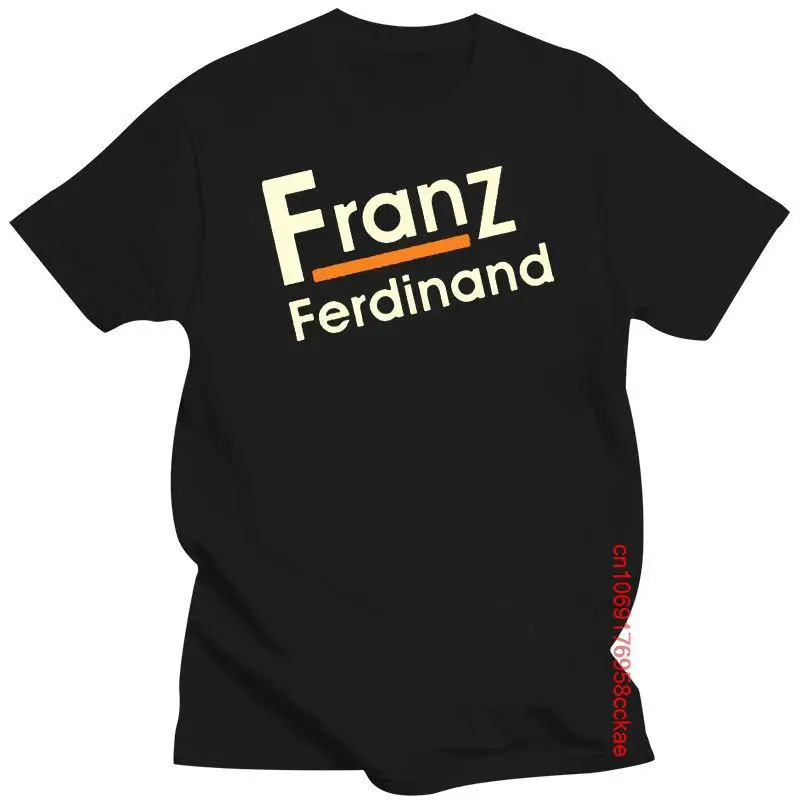 

Mens Clothing 100% Pre-Shrunk Cotton Customized Short Sleeves Franz Ferdinand T-Shirt Men Regular Fit