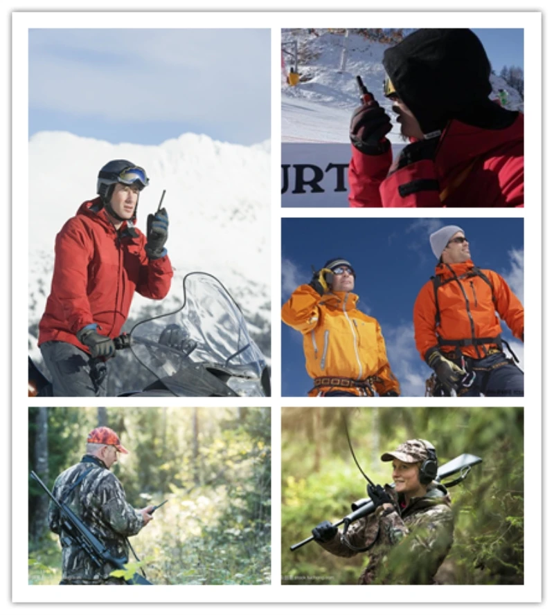 Walkie Talkie Baofeng UV 5R Radio Station Two-way Ham Baofeng Radio Powerful Dual VHF/UHF Walkie Talkies for Hunting 10KM