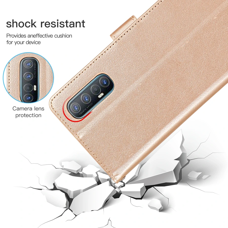 Wallet Leather Case For OPPO Find X5 Lite X5 Pro X3 Lite X2 Reno 8 Pro 7 5 Lite A96 A77 A57 A37 A16 Realme 9i 9 Pro 8i C30 C25Y