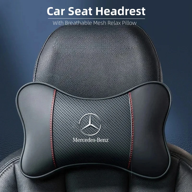 

Автоматический безопасный подголовник для автомобильного сиденья с дышащей сеткой, подушка для отдыха для Mercedes Benz W203 W204 W205 W176 W166 W212 213 CLS GLK ML A