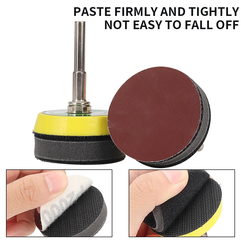 Шлифовальный диск 100 шт. 50 мм 2 дюйма оксид алюминия зернистость 80-1000