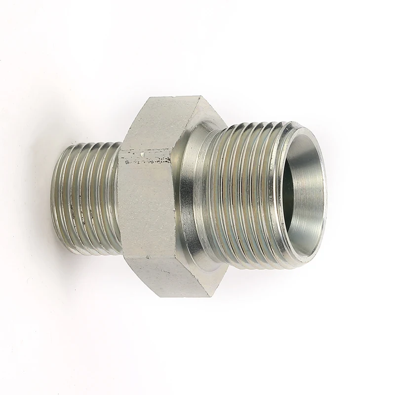 100 шт. переходники 1B-08 BSP 60 ° Фитинги гидравлического шланга соединителя трубы SEAT