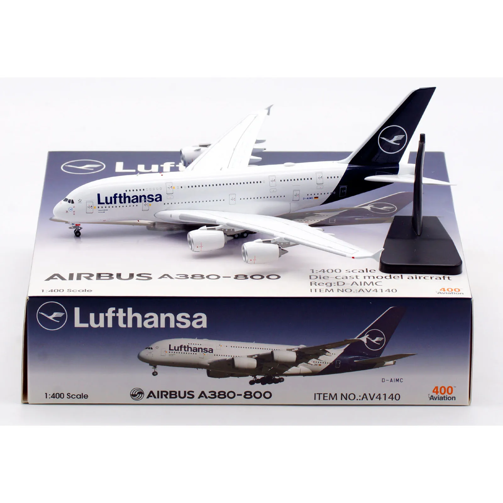 

Коллекционный самолет AV4140 из сплава, подарок авиации 1:400, авиакомпании Lufthansa, «Звездный альянс», модель самолета из литых под давлением моделей планшетов