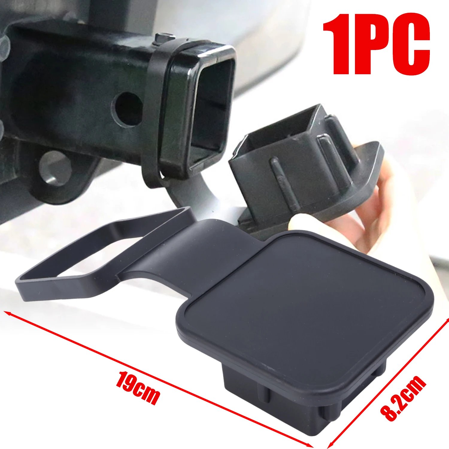 

Крышка сцепного устройства прицепа, 2-дюймовые водонепроницаемые крышки сцепного устройства для буксировки, универсальная заглушка, защитная крышка для трубки, автомобильные внешние аксессуары