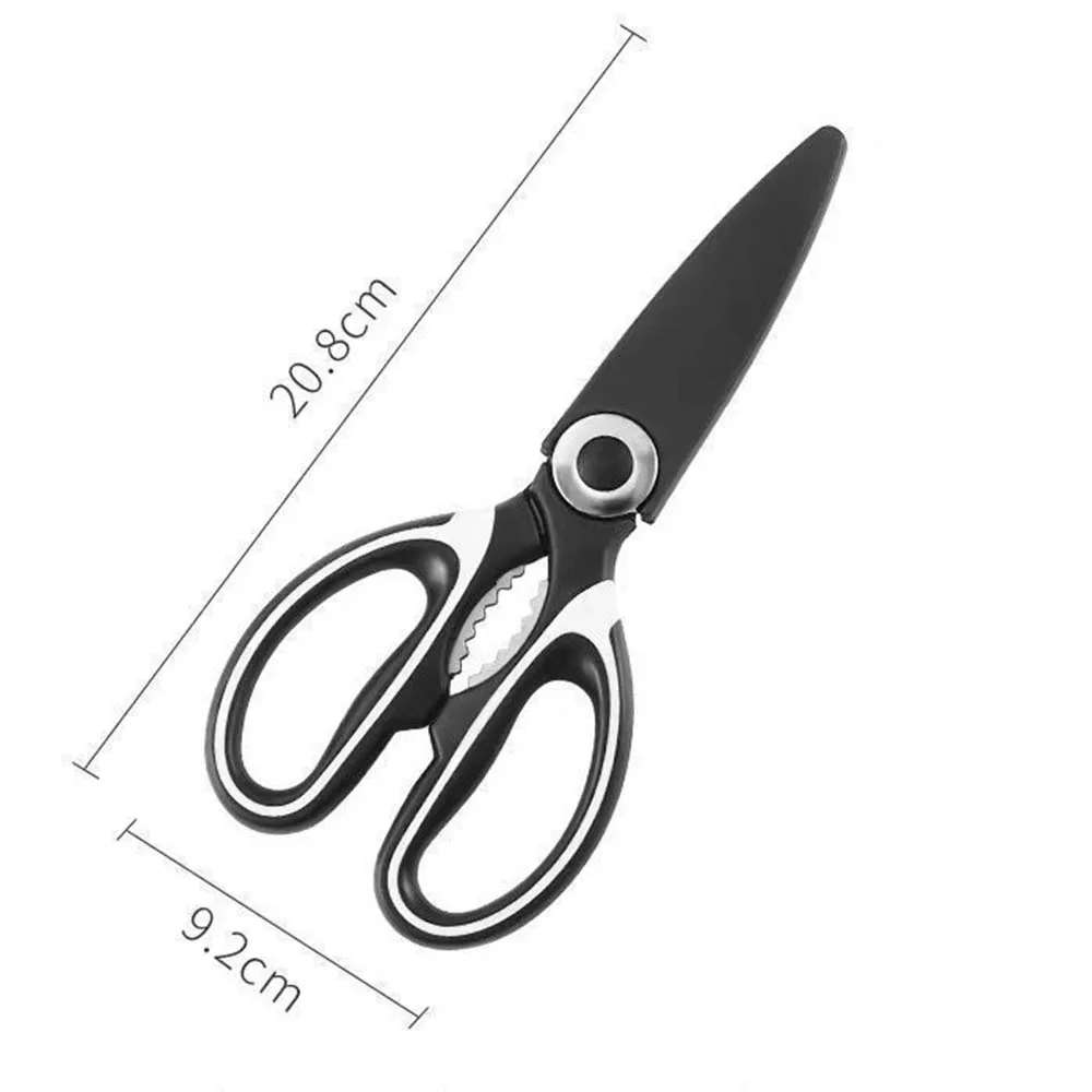 

Кухонные ножницы, многофункциональные ножницы из нержавеющей стали с пластиковой ручкой, кухонные ножницы, ножницы для куриных костей