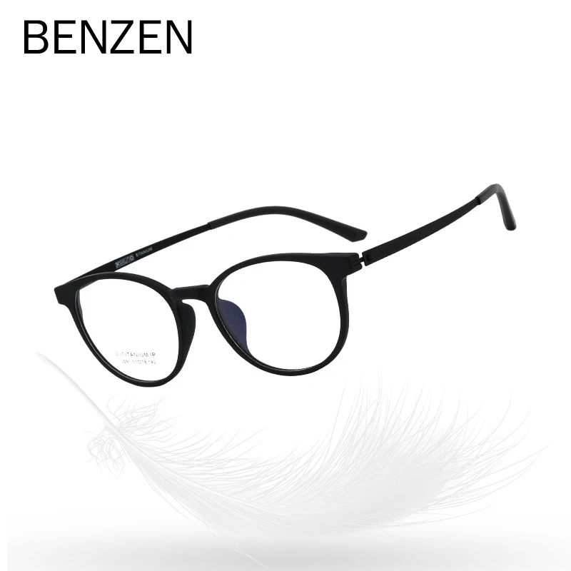 Винтажная оправа для очков по рецепту BENZEN женские круглые оправы от близорукости
