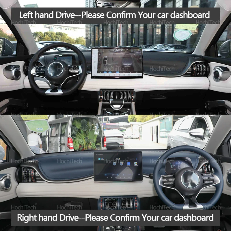Фото Для BYD ATTO 3 YUAN PLUS EV DM-i 2022 2023 2024, автомобильный нескользящий коврик, замшевый кожаный коврик для приборной панели автомобиля, защитный ковер №2