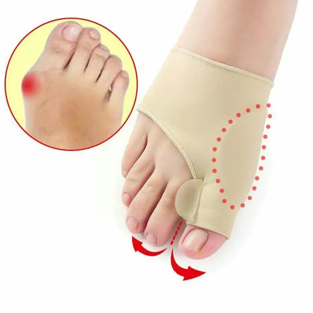 

Bunion Corrector Hallux Valgus Foot Pedicure Sock Bone Correction Foot Thumb Straightener Splint Separators Toe Version Upd Y7x1