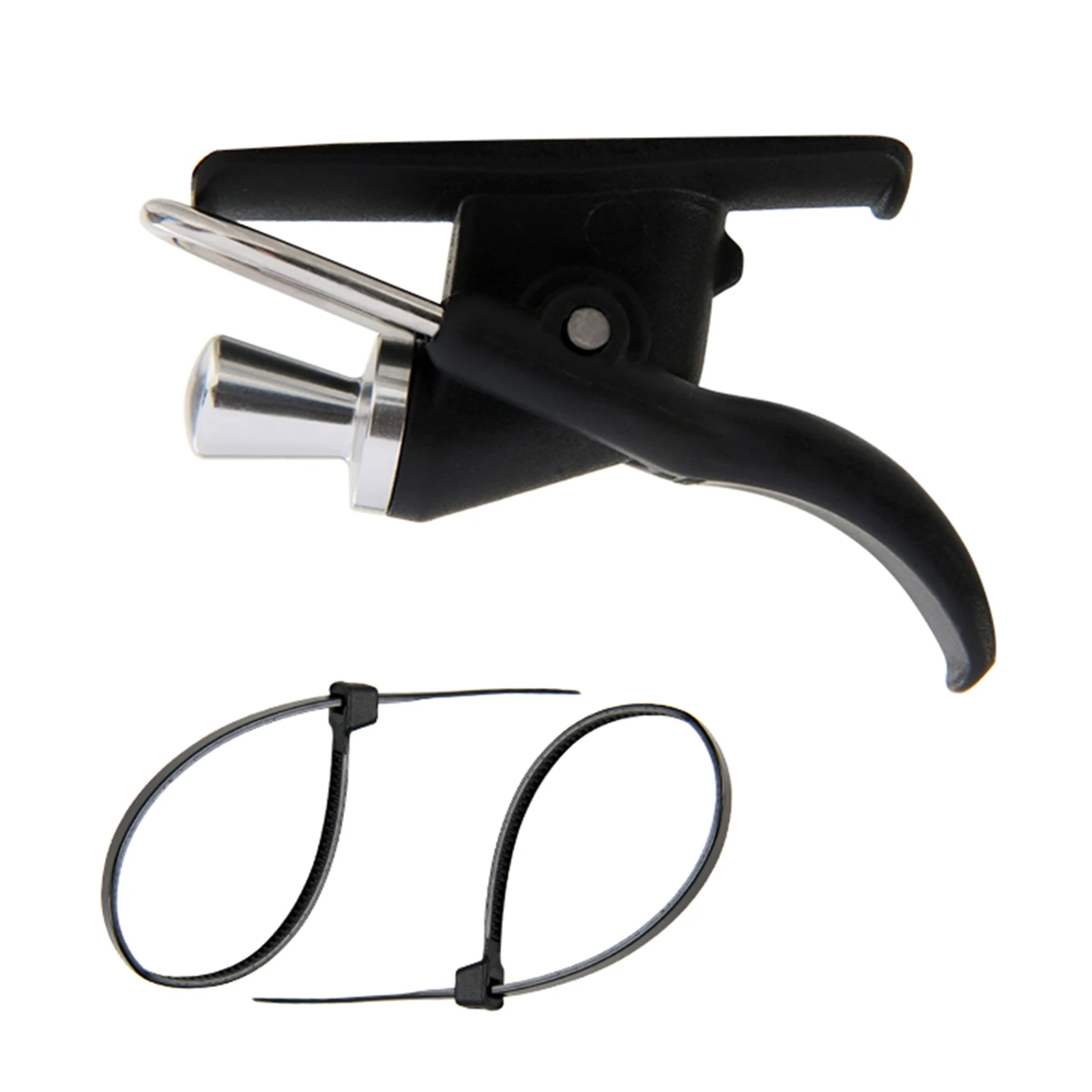 

Fishing Trigger Aid Wheel Throwing Aid 60*38mm ABS Black Finger Trigger Auxiliary Thumb Button Trigger Brand New