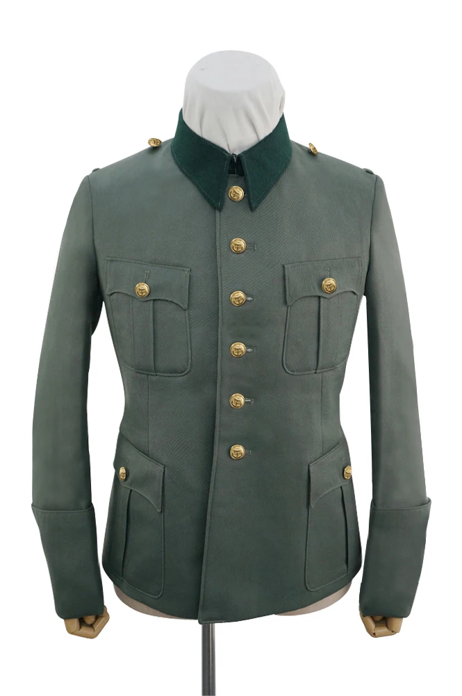 

GUDG-007 WWII German Kriegsmarine coastal M41 officer Gabardine service tunic Jacket