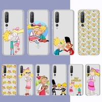 hey arnold phone case for redmi note 5 7 8 9 10 a k20 pro max lite for xiaomi 10pro 10t