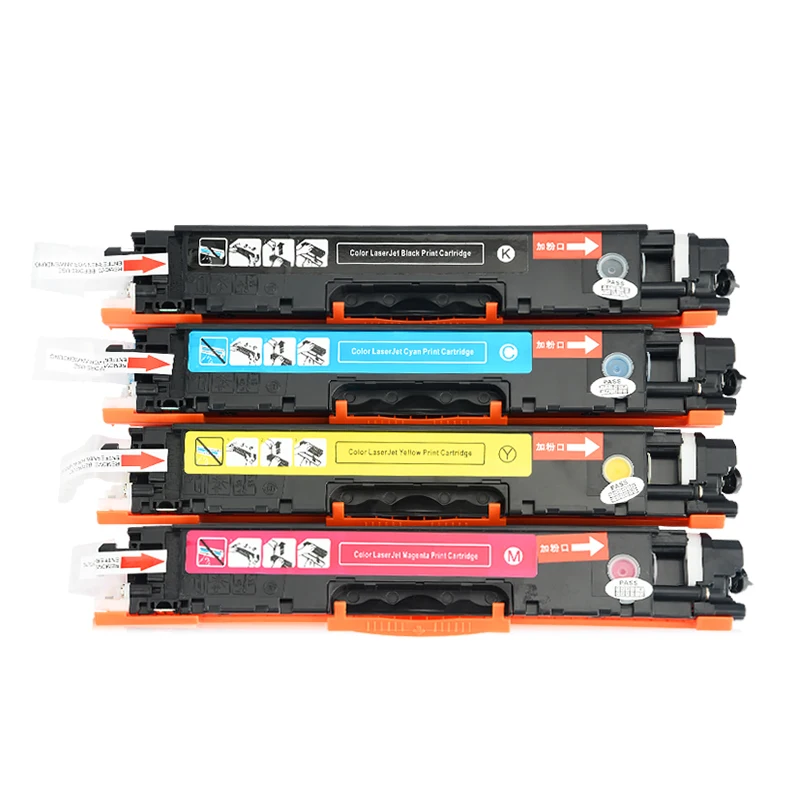 Фото Совместимый цветной тонер-картридж для HP CE310 CE310A -313A 126A 126 LaserJet Pro CP1025 M275 100 цветной принтер M175a M175nw №2