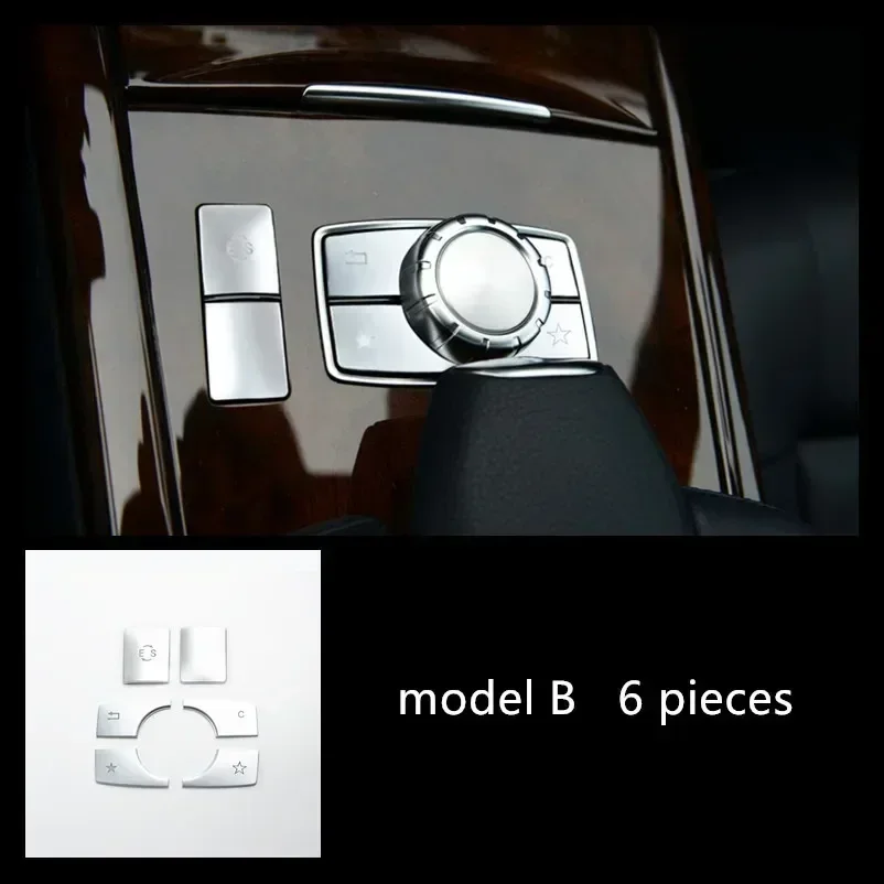 

Центральная консоль ES, мультимедийные кнопки, декоративная накладка с блестками для Mercedes Benz W212 E Class 2010-2015, Стайлинг автомобиля, интерьер