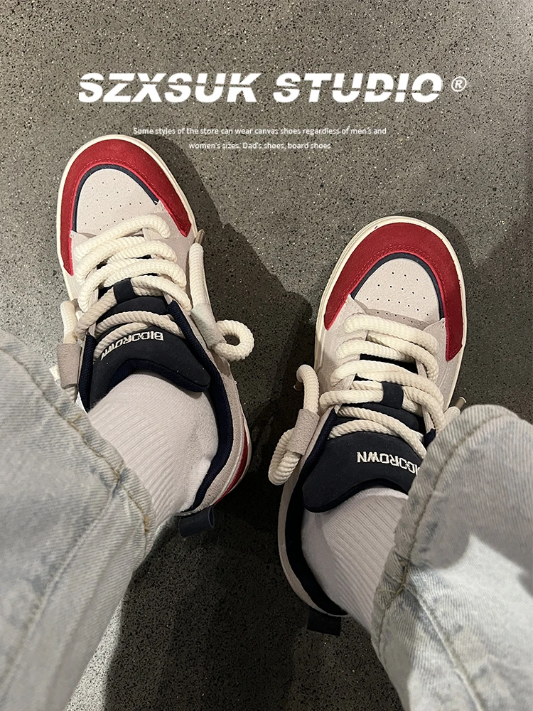 Обувь Мужские новые кроссовки Американский винтаж Модный универсальный дизайн