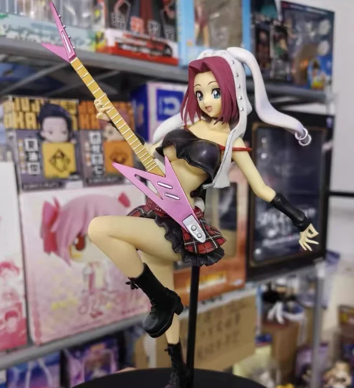 Фото В наличии: Гитара Bandai SQ Code Geass Lelouch of The Rebellion Kallen Stadtfeld Band Guitar Code BLACK Ver. Фигурка-модель №3
