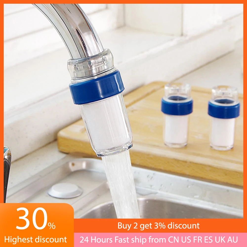 

Splash-proof Kitchen Healthy Water Clean Tap Filter Purifier Head Kitchen Faucet Water Quality Detector Home Faucets Accessories