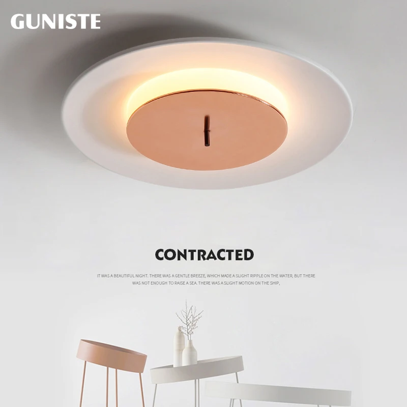 

Bedroom lamp simple modern children's room led ceiling lamp creative UFO hall lamp theme restaurant Nordic lamp