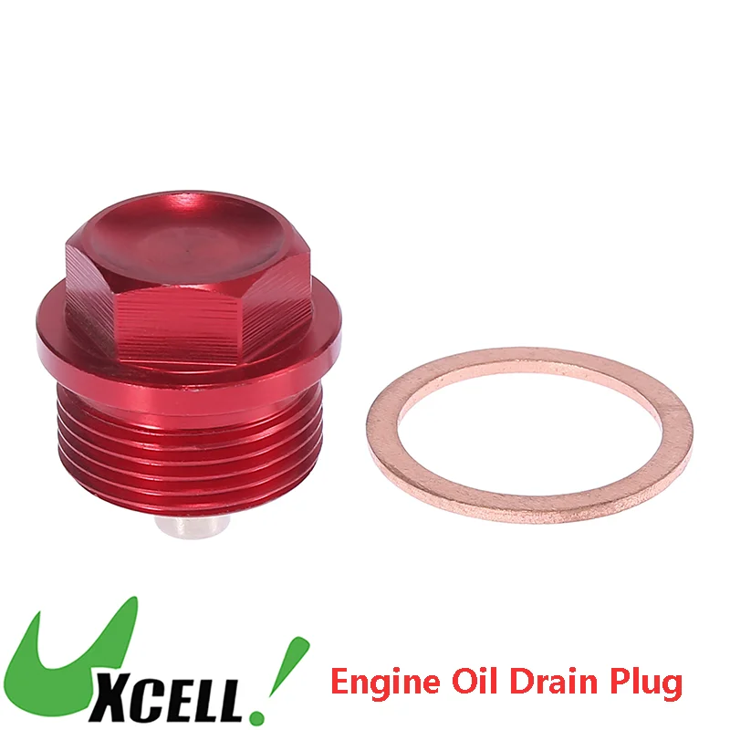 UXCELL Магнитная сливная пробка для масла Универсальная гайка поддона автомобиля
