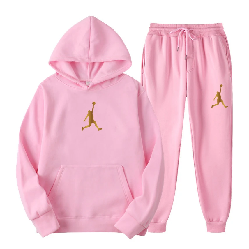

2023Fashion Men's Sweatshirt Hoody for Men Male Suit Spring Female Man Sets Women's Tracksuit Sportswear Hoodies + Sweatpants