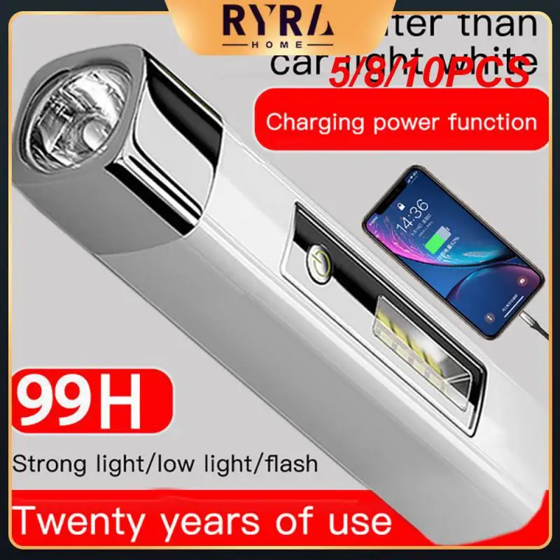 

5/8/10PCS Led Flashlight Mini Emergecy Light Floodlight Side Light Glare Flashlight Led Light Multifunctional