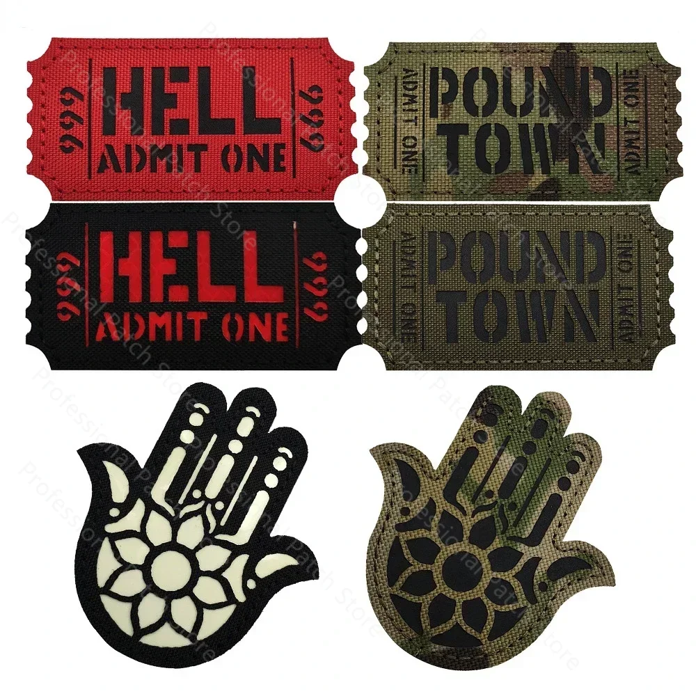 Черная нашивка для сумок шляп рубашек крючков и петель