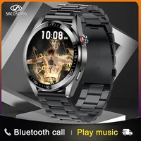 smart watch 8g big ram 454454 screen smartwatch men always display the time bluetooth call local music smartwatch for clock men