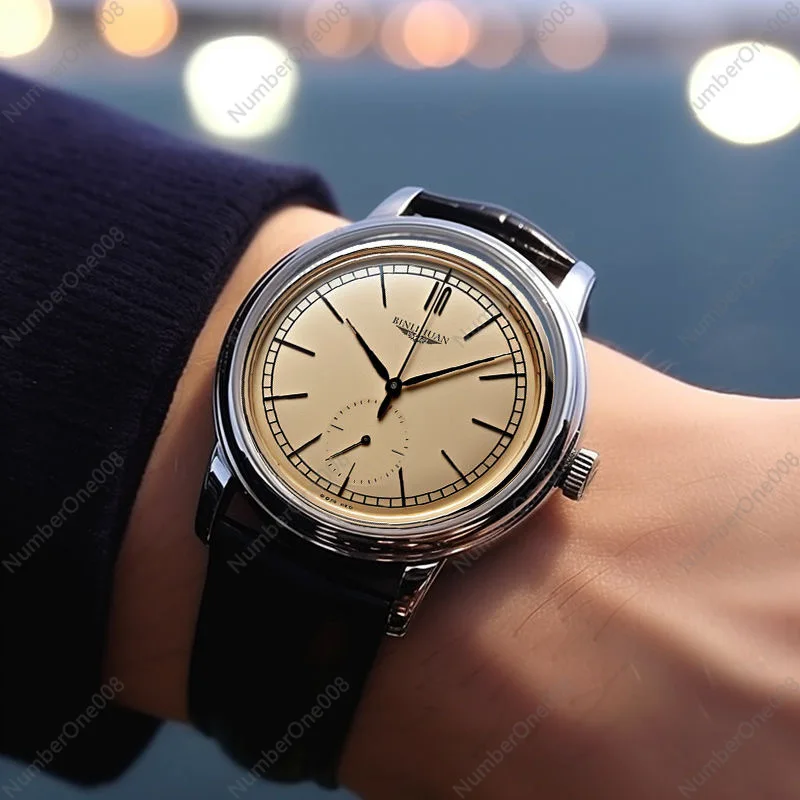 Мужские водонепроницаемые кварцевые часы с автоматическим механизмом Корейская