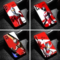 japan anime ultraman for samsung galaxy a11 a12 a20 a21 a21s a22 a31 a32 a42 a51 a52 a70 a71 a72 5g phone case carcasa tpu soft