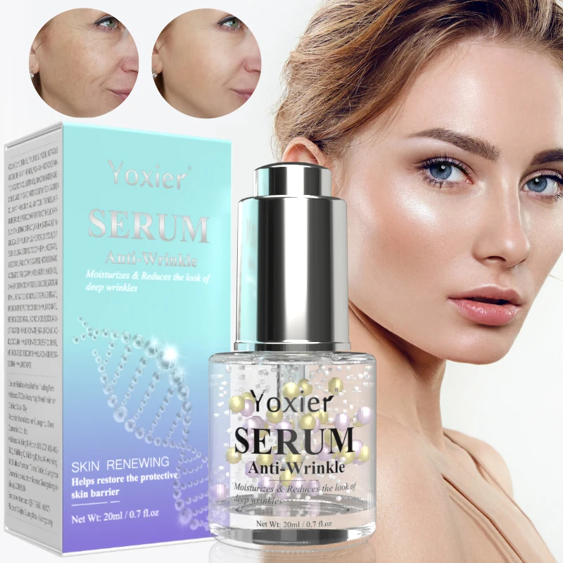 Сыворотка против морщин увлажняющая отбеливающая укрепляющая лифтинг старения