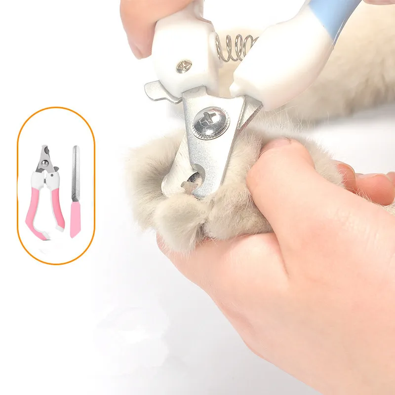 

Cat Nail Clippers Stainless Steel Dog Nail Clippers Pet Grooming Cat Claws Cats Trimmer Rabbit Pet Nails Scissors Pet Supplies