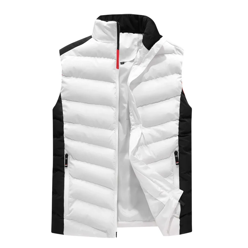 Winter Cotton Vest Men's Warm Jacket Waistcoat Cotton Vest Thickened Jacket Free Shipping Men Clothing